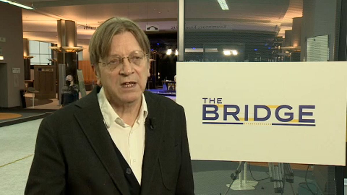 Guy Verhofstadt az Európai Parlamentben
