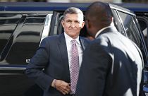 President Donald Trump's former National Security Advisor Michael Flynn arrives at federal court in Washington, Tuesday, Dec. 18, 2018.