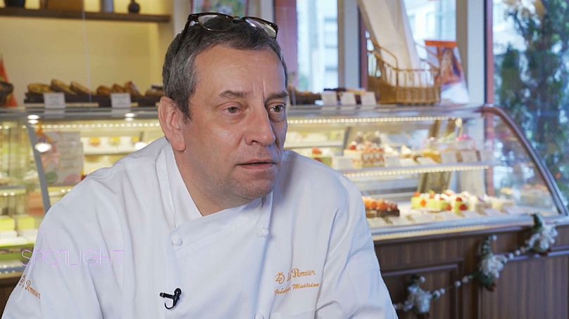 Frederic Madelaine, pastry chef