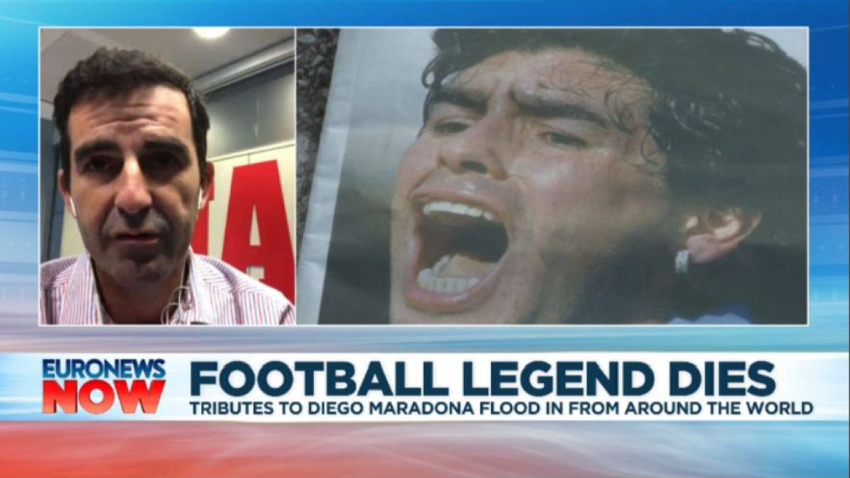 Marca journalist Juan Castro recalls meeting Diego Maradona 
