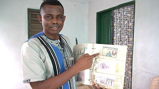 'It's an old passion': A Togolese currency collector's trove of coins and notes 