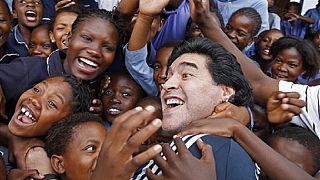 L'icône Maradona à jamais dans les coeurs africains  