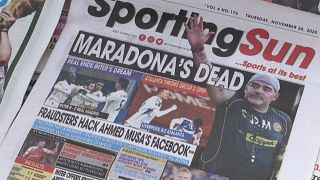 Nigerian football community reacts to the death of Diego Maradona