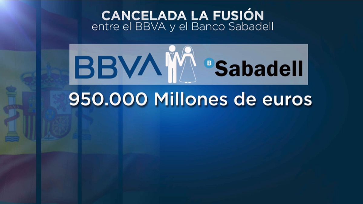 De haberse consumado, el matrimonio entre el BBVA y el Sabadell habría dado a luz un grupo valorado en 950.000 millones de euros