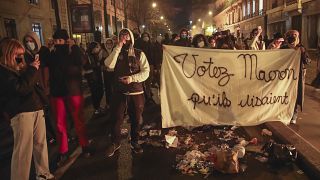Protestos em Nantes contra lei de "Segurança Global"