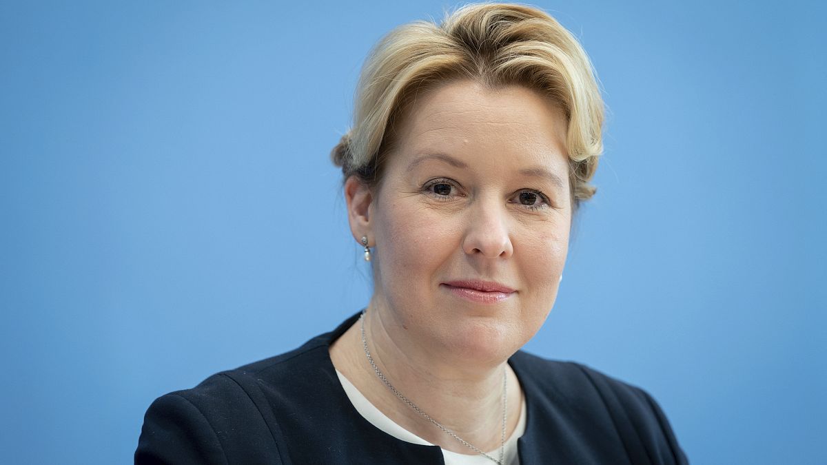 Bundesfamilienministerin und neue Co-Vorsitzende der Berliner SPD, Franziska Giffey