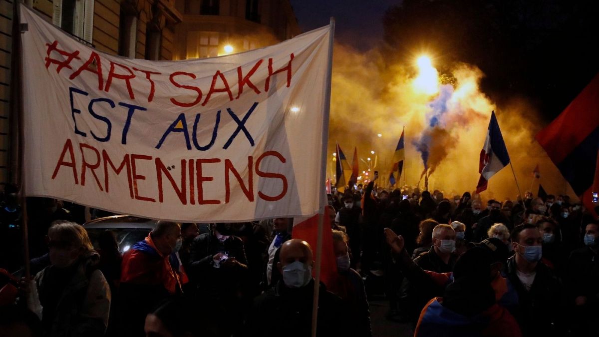 تظاهرات ارمنی‌های فرانسه