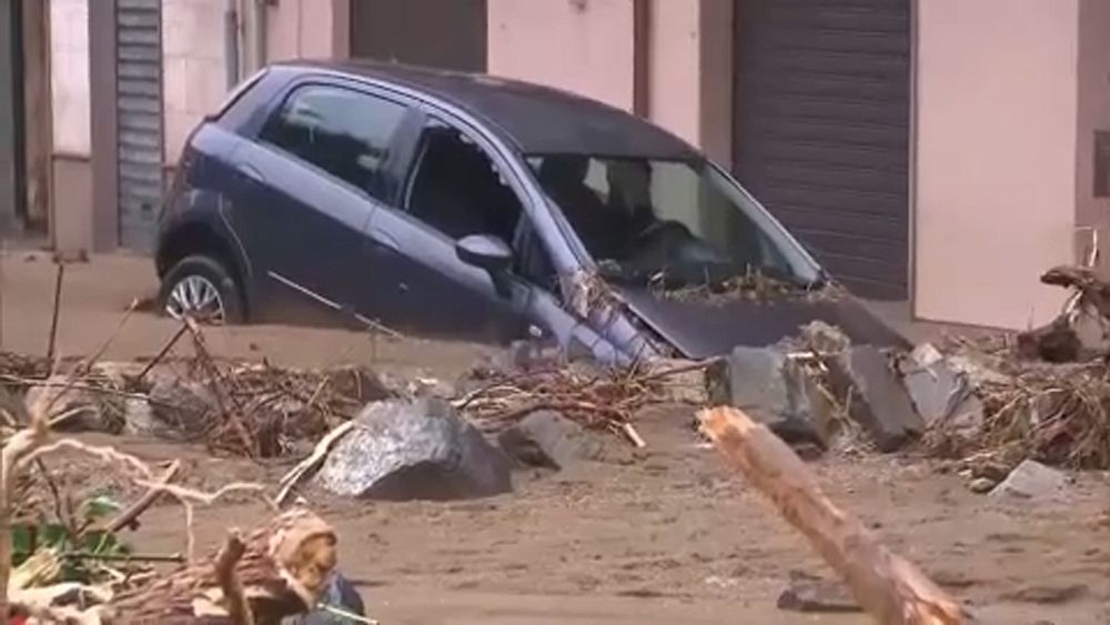 Inondations meurtrières en Sardaigne, la ville de Bitti dévastée par une coulée de boue