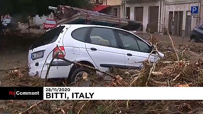 Inundações em Bitti - SKY ITALIA
