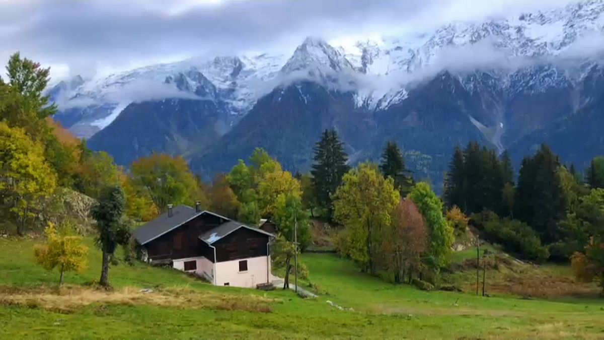 Imagen de los Alpes franceses