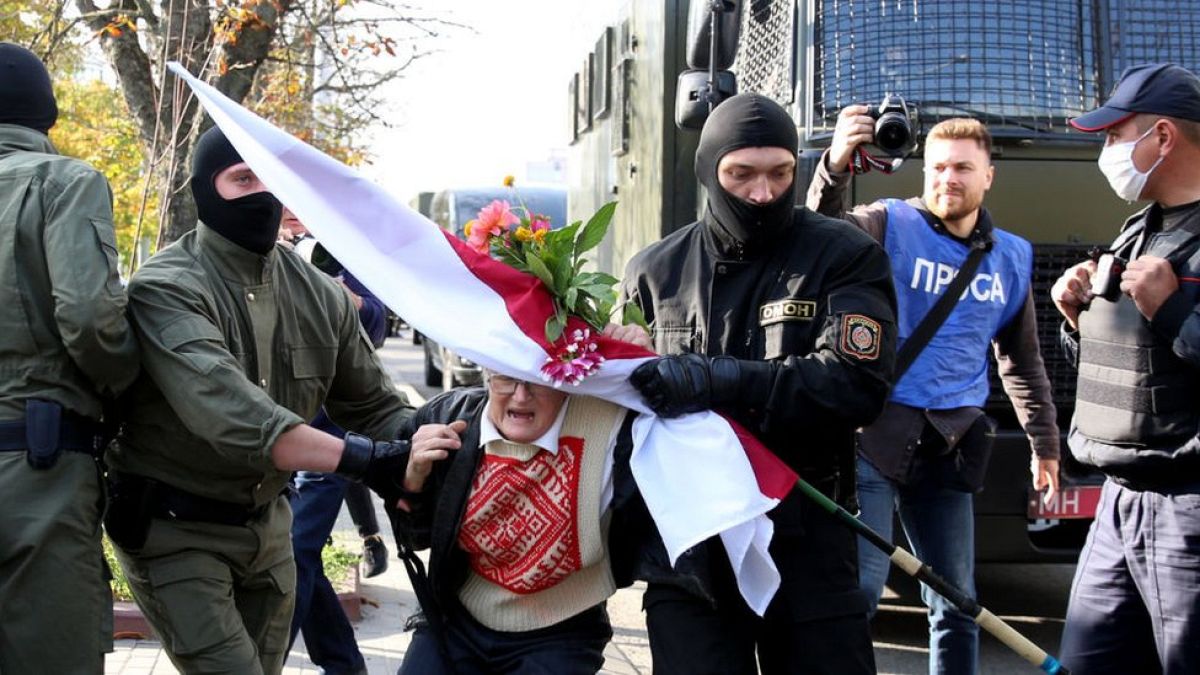 Belarus gözaltı