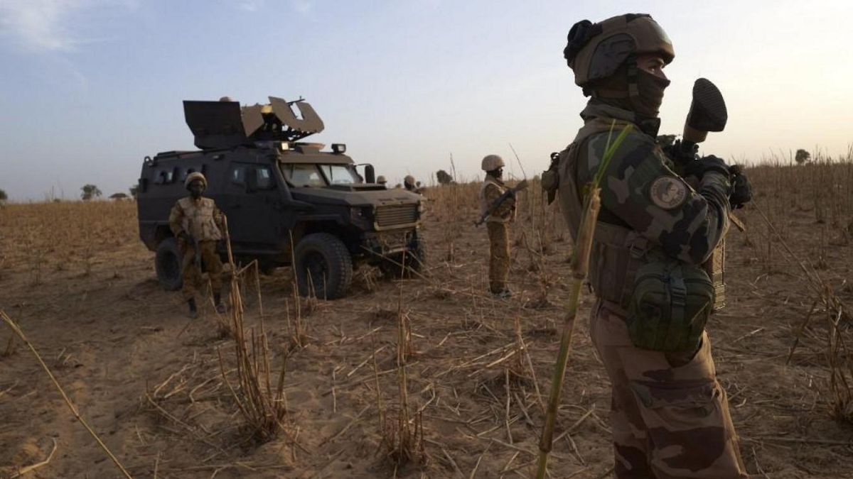 Mali'de Fransız askerleri