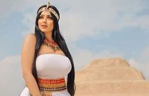  الراقصة المصرية سلمى الشيمي