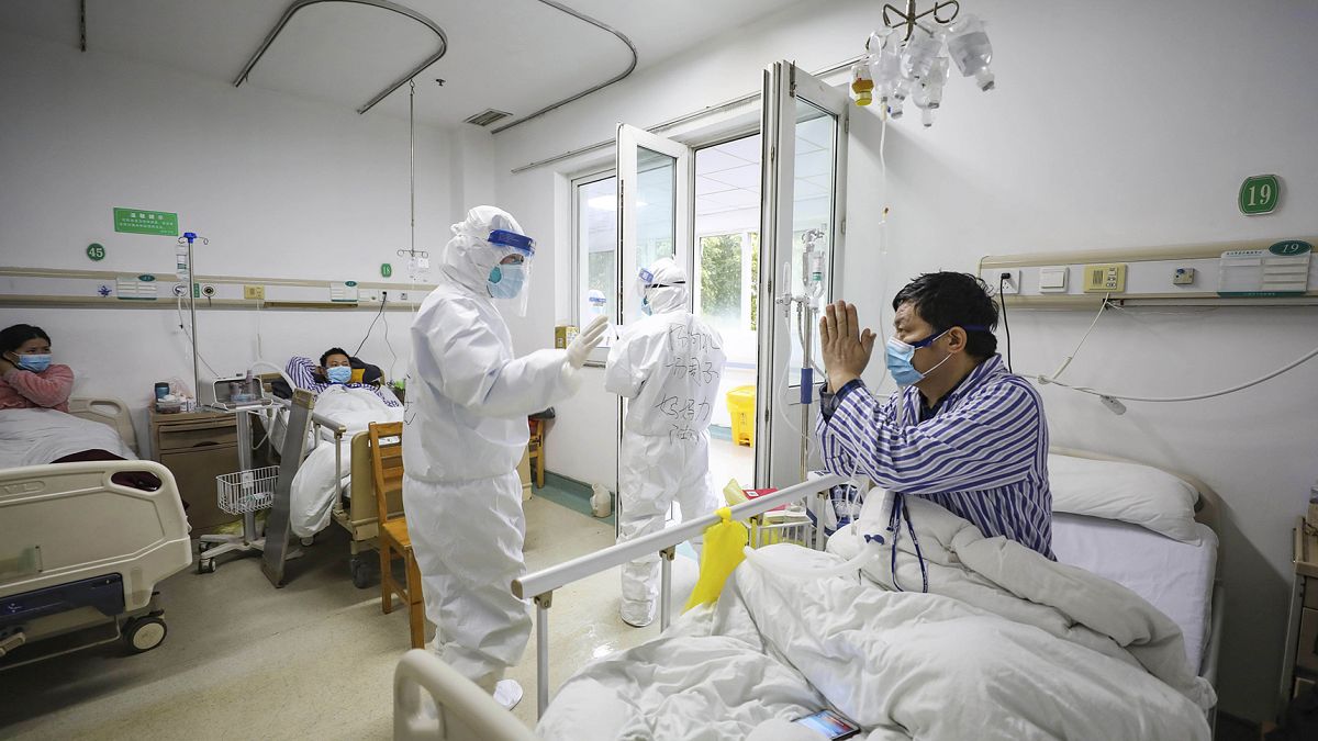 Çin'de tedavi gören Covid-19 hastası