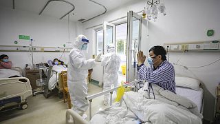 Çin'de tedavi gören Covid-19 hastası