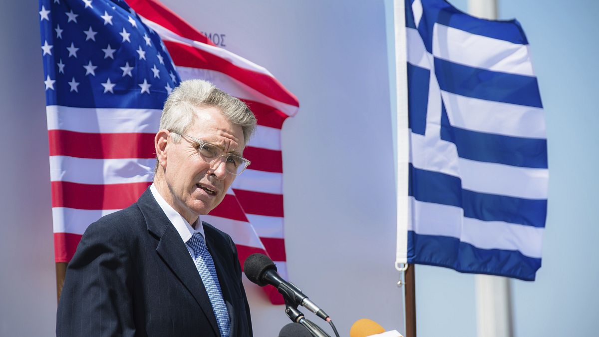 ABD'nin Atina Büyükelçisi Geoffrey Pyatt