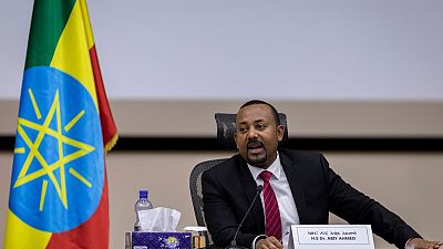 رئيس الوزراء الأثيوبي أبيي أحمد يجيب عن أسئلة البرلمان في أديس أبابا. 2020/11/30