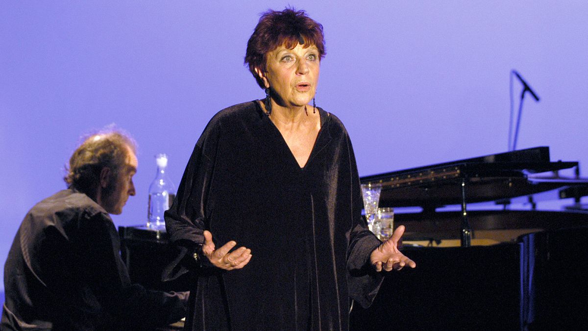 Anne Sylvestre, le 4 novembre 2004 à Paris