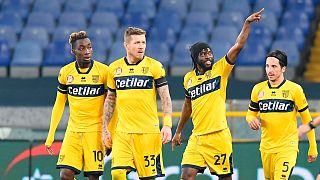 Ivorian international Gervinho inspire Parma win