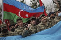 Az azeri hadsereg bevonult az utolsó átadott körzetbe
