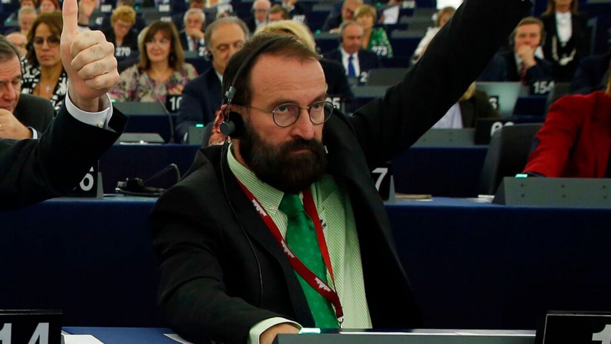 یوزف سایر در پارلمان اروپا 