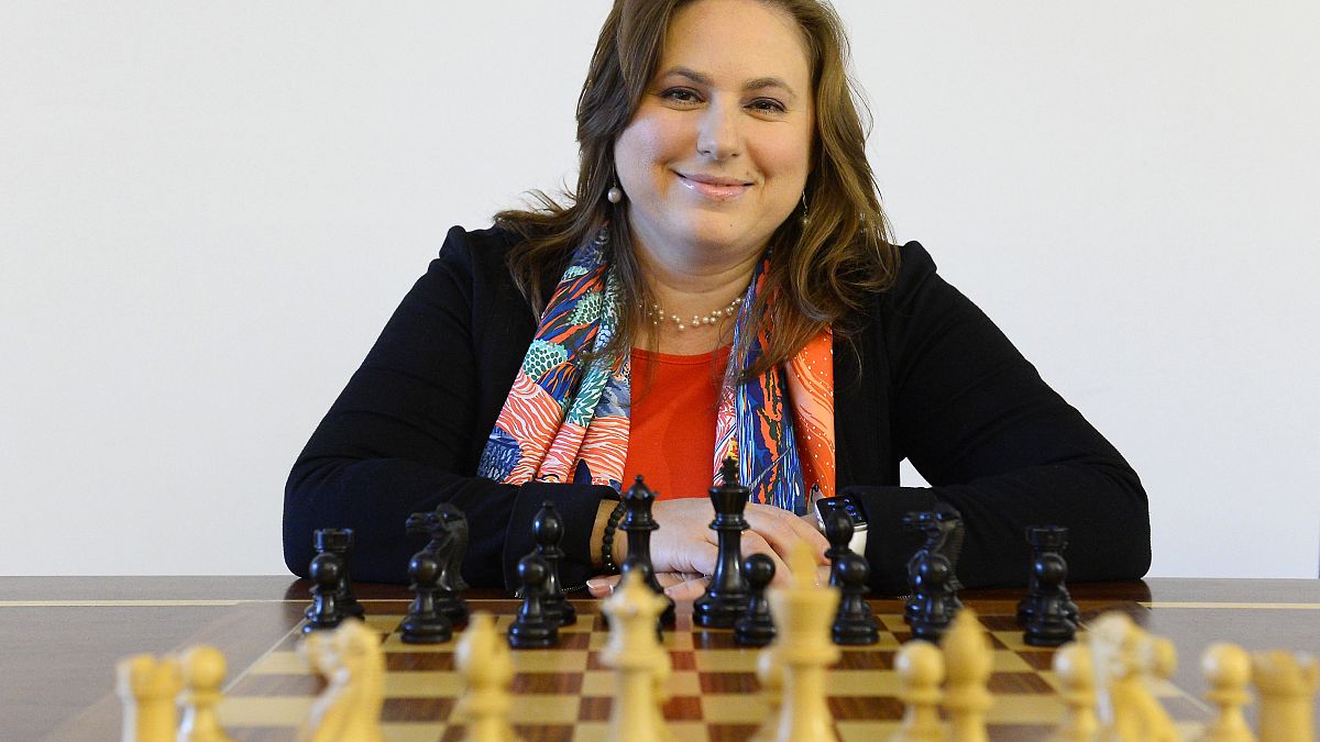 World class chess player Judit Polgar of Hungary, in 2018