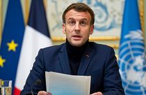 سخنرانی رئیس‌جمهوری فرانسه در دومین کنفرانس بین‌المللی کمک اضطراری برای لبنان