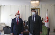 CHP Lideri Kılıçdaroğlu'ndan Demokrat Parti'ye ziyaret