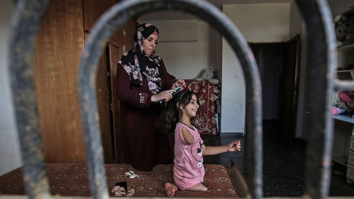 شرایط دشوار زندگی معلولان در نوار غزه