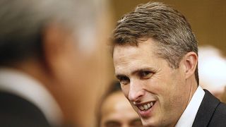 Britain's Secretary of Education Gavin Williamson. 