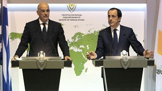 Οι υπουργοί Εξωτερικών Ελλάδας και Κύπρου