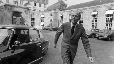 Valéry Giscard d'Estaing à Paris, le 8 avril 1974.