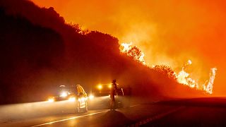 В Калифорнии бушуют природные пожары