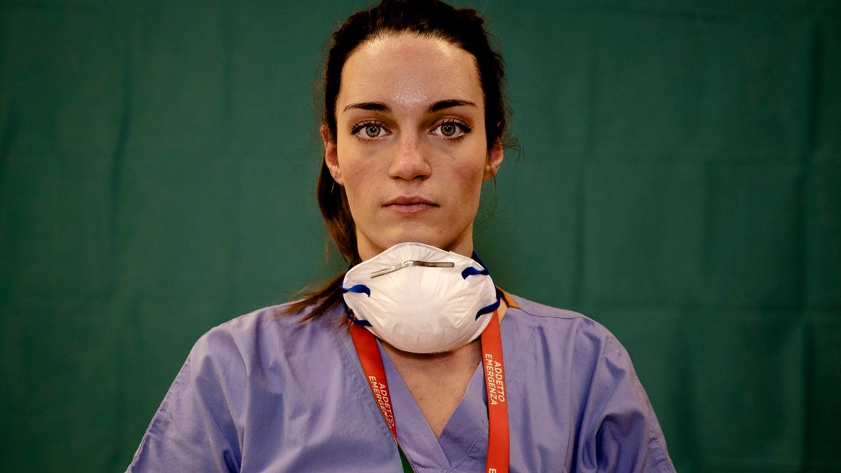 مارتینا پاپونتی، پرستار ایتالیایی در اوج بحران کرونا