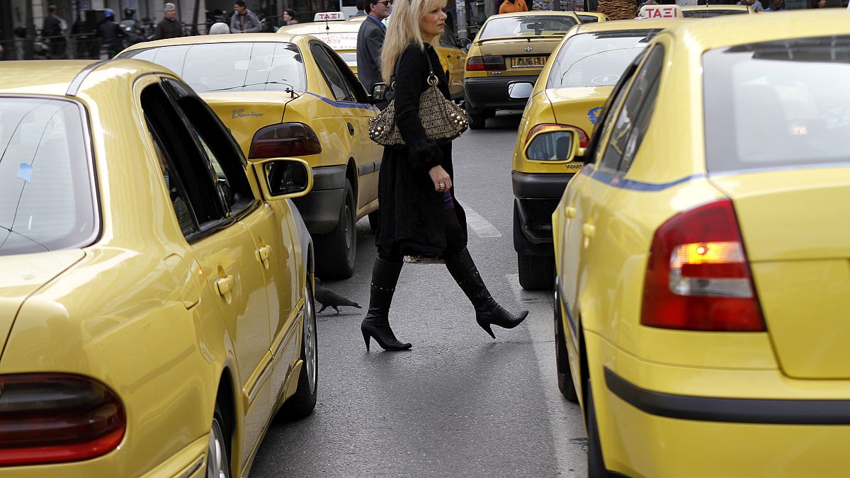 Taxis in Griechenland - Symbolbild - 