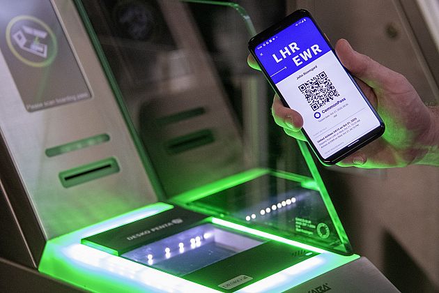 The CommonPass app is currently being rolled out by five major airlines.