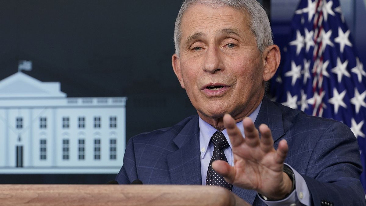 Dr. Anthony Fauci, director of the  US National Institute for Allergy and Infectious Diseases