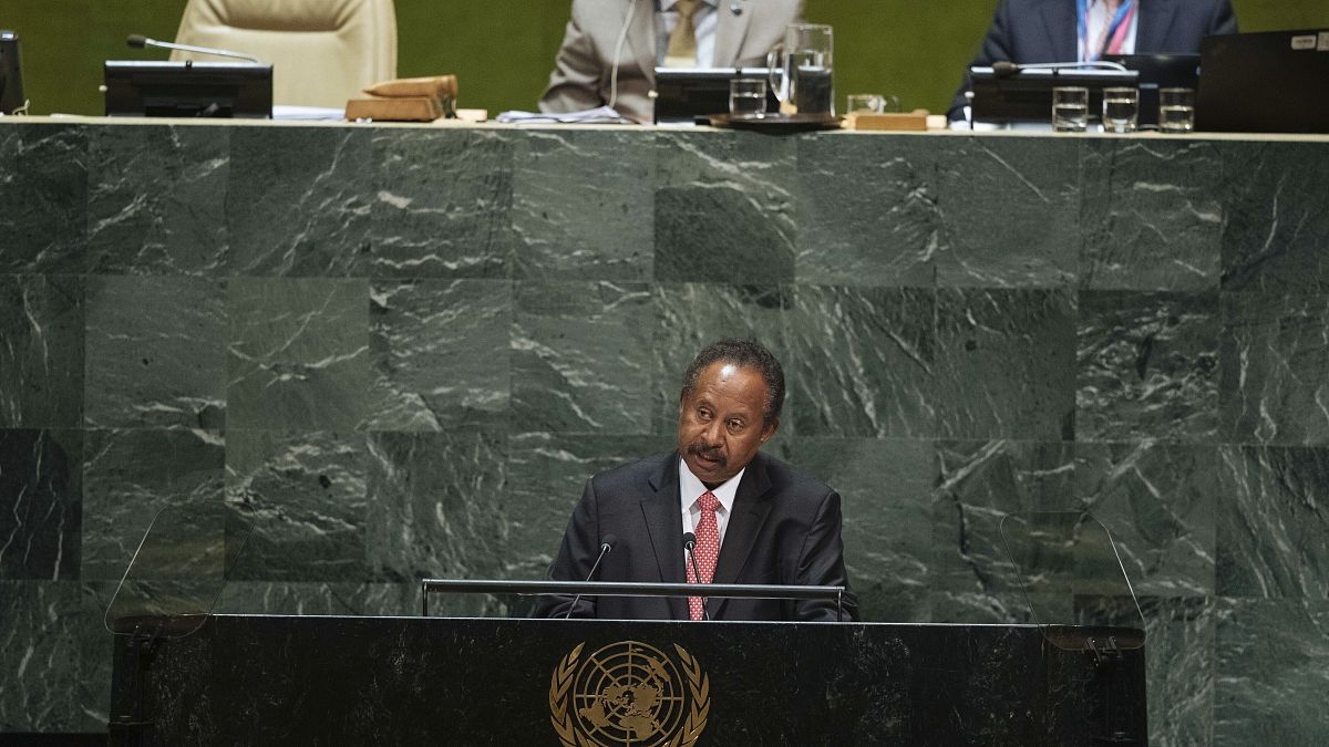 رئيس الوزراء السوداني للحكومة الانتقالية عبدالله حمدوك 