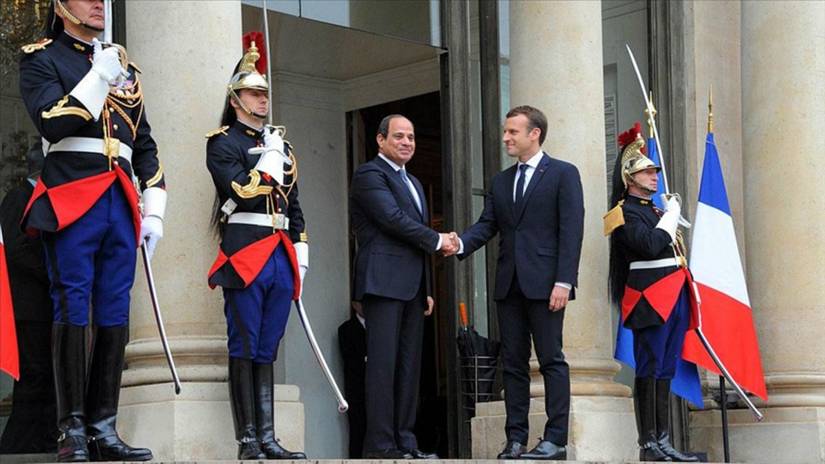 Mısır Cumhurbaşkanı Abdulfettah Sisi // Fransa Cumhurbaşkanı Emmanuel Macron (arşiv)