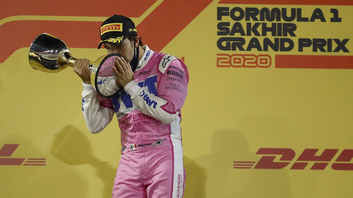 Formula-1: Segio Pérez nyerte a Szahiri Nagydíjat