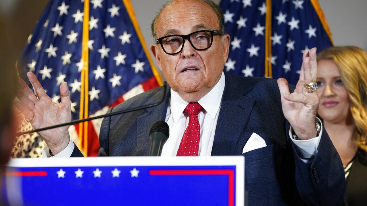 Rudy Giuliani am 19. November 2020