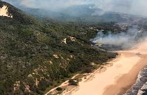 Incêndio na ilha de Fraser
