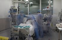 Covid-19: Intensivstation in Krankenhaus in Marseille
