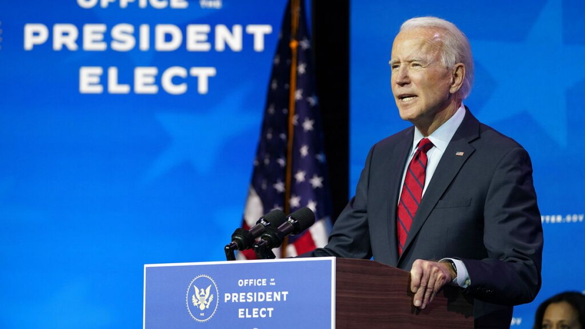 Joe Biden promises 100 million COVID-19 vaccinations during his first 100 days in office.