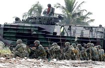 رزمایش نیروهای نظامی فیلیپین