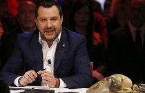 Matteo Salvini, leader of The League party in January 2020.