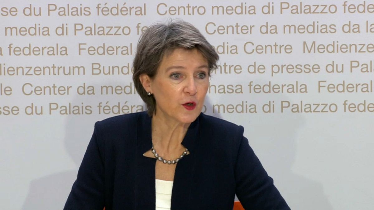Schweizer Bundespräsidentin Simonetta Sommaruga.