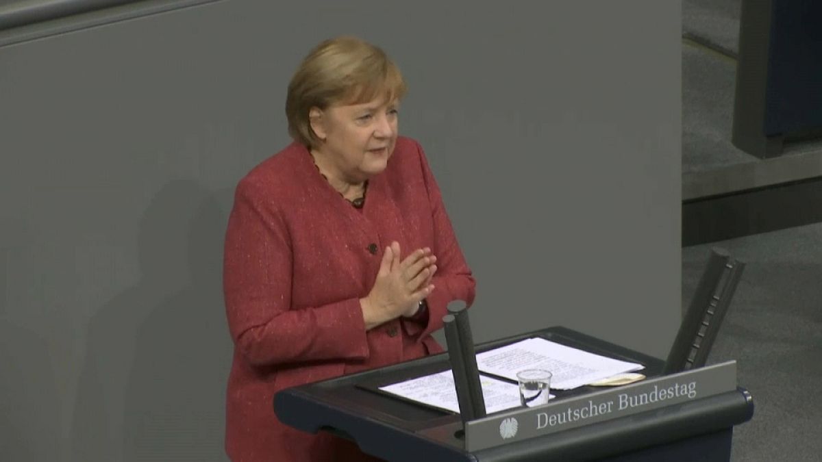 Angela Merkel im Bundestag zu Covid-19