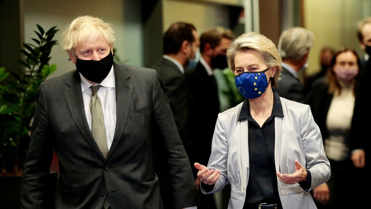 Boris Johnson & Ursula von der Leyen