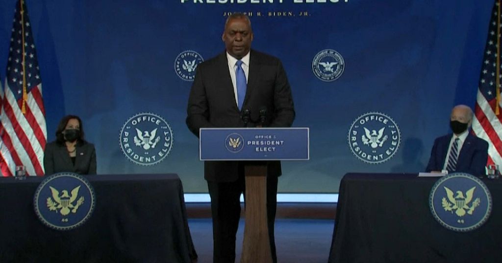 Biden picks Retired Army General Lloyd Austin as Defense Secretary
